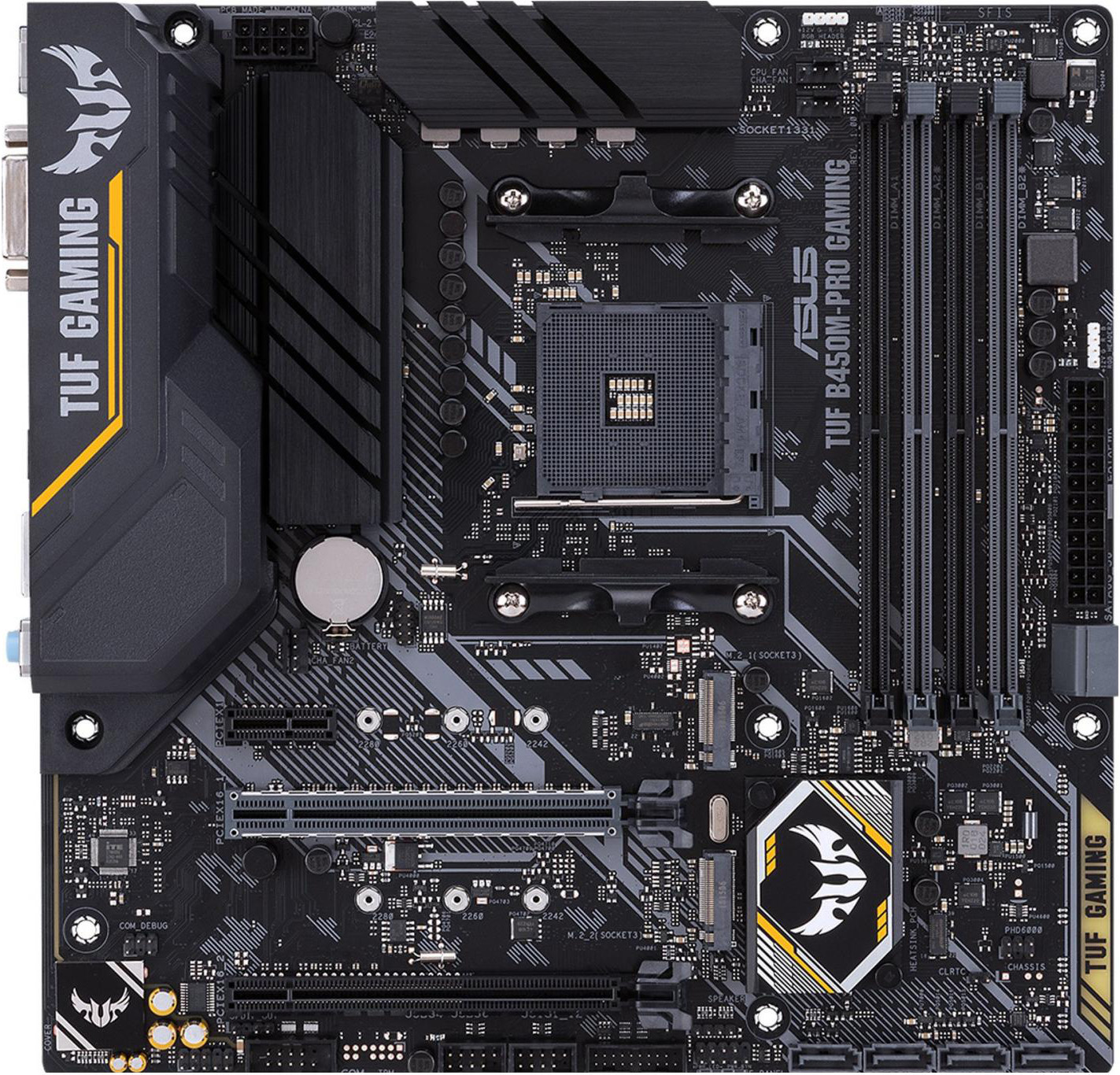 Asus TUF B450M-Pro Gaming - Motherboard Specifications On